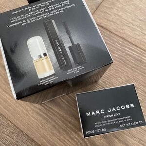 Marc Jacobs beauty- highlighter/mascara set & setting powder